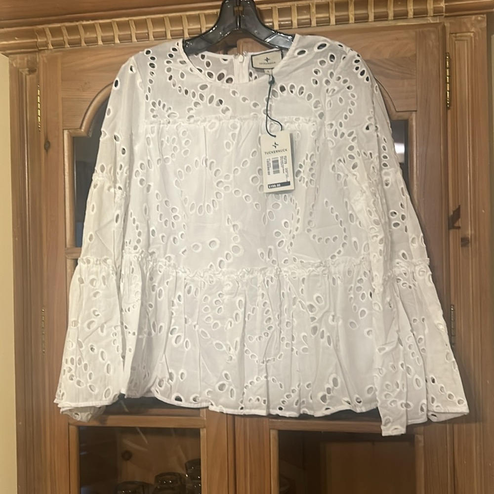 Eyelet Eloise Blouse - Picture 4 of 9